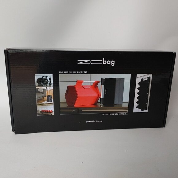 Zebag 6-Bottle Wine Bag RED Brand New In Box - Picture 2 of 6